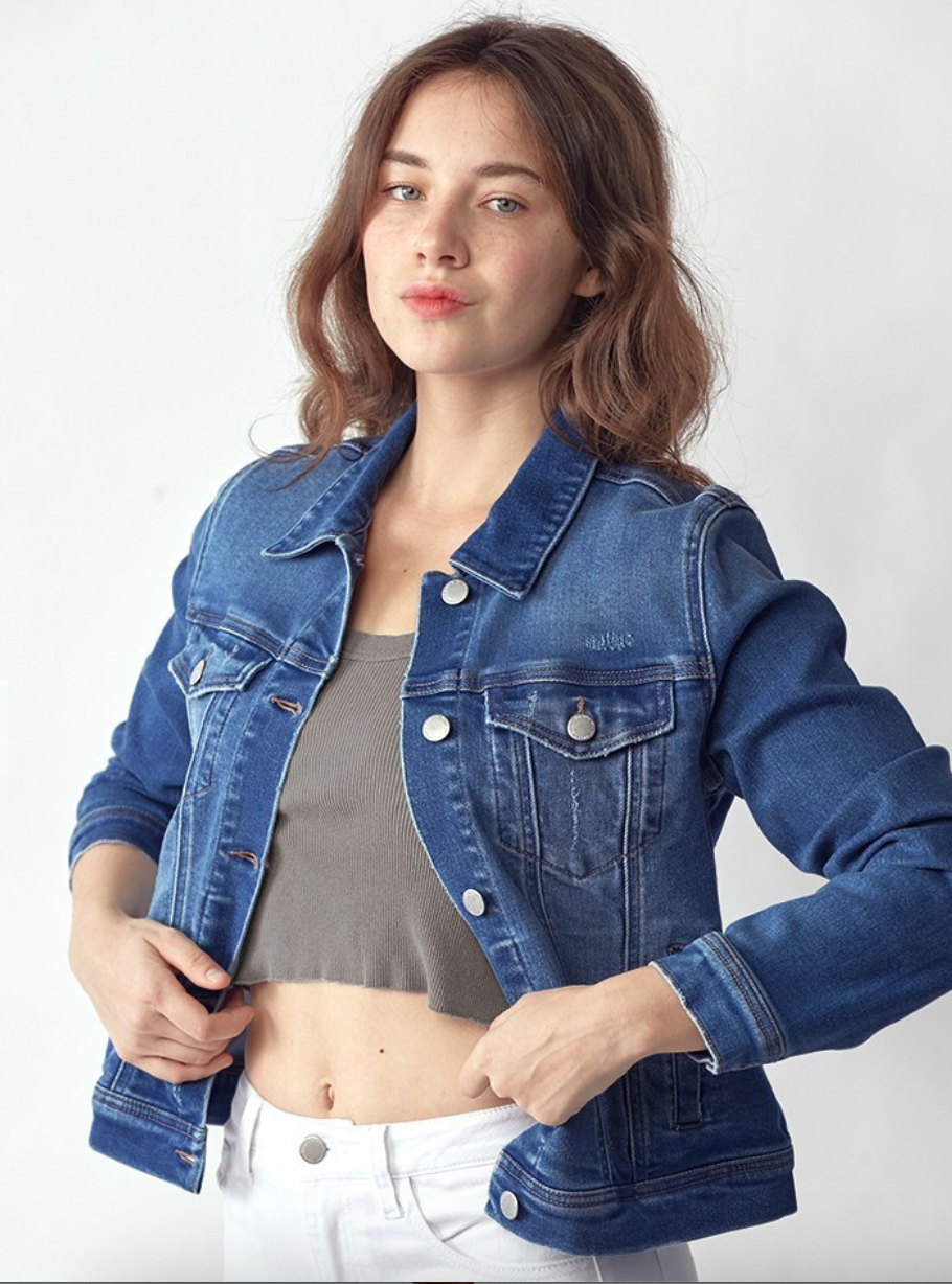 Vintage Washed Denim Jacket