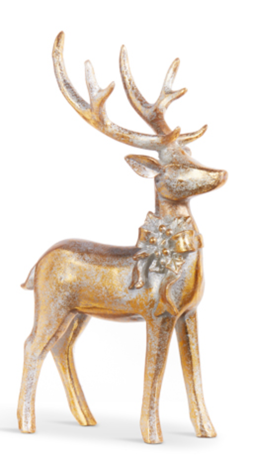 Aged Deer Ornament