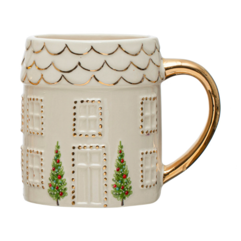 Stoneware House Mug