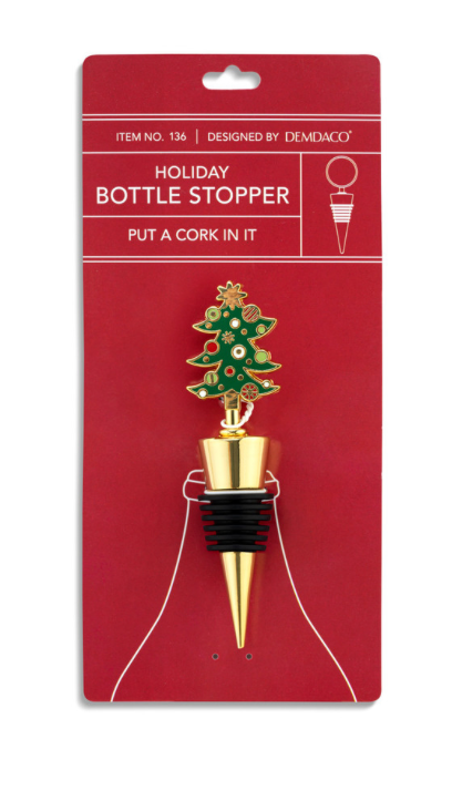 Holiday Bottle Stopper