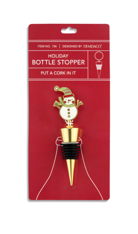 Holiday Bottle Stopper