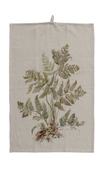 Botanical Tea Towel