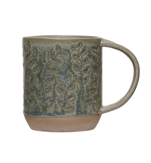 Botanical Stoneware Mug