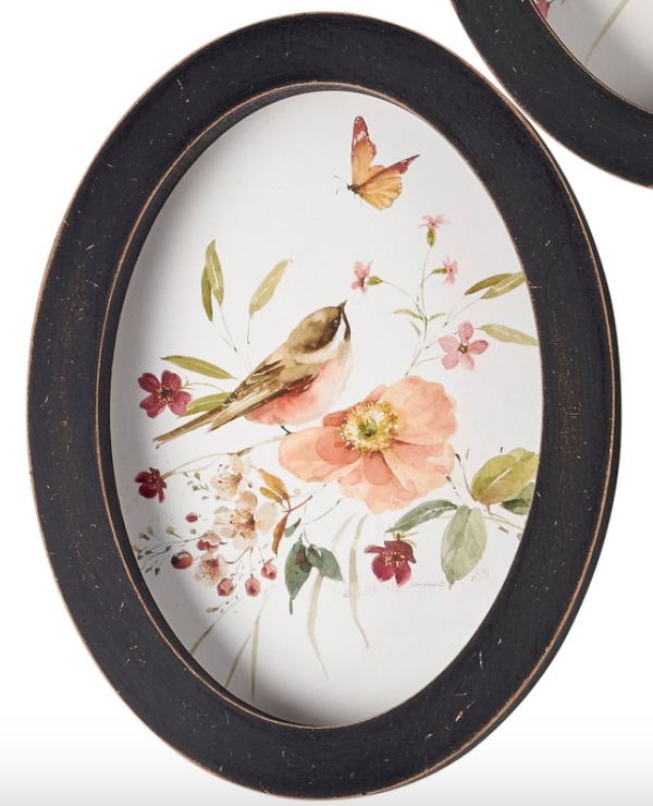 Chickadees Framed Decor