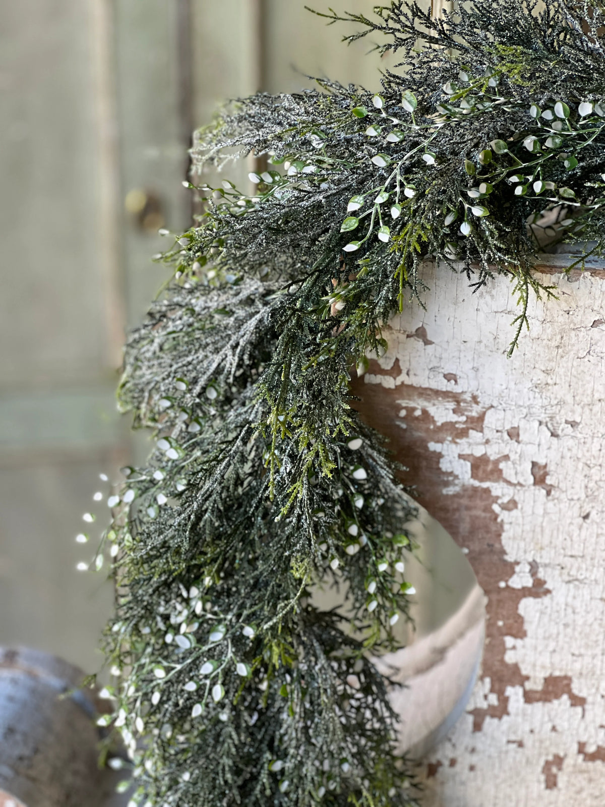 Shimmering Cedar Garland