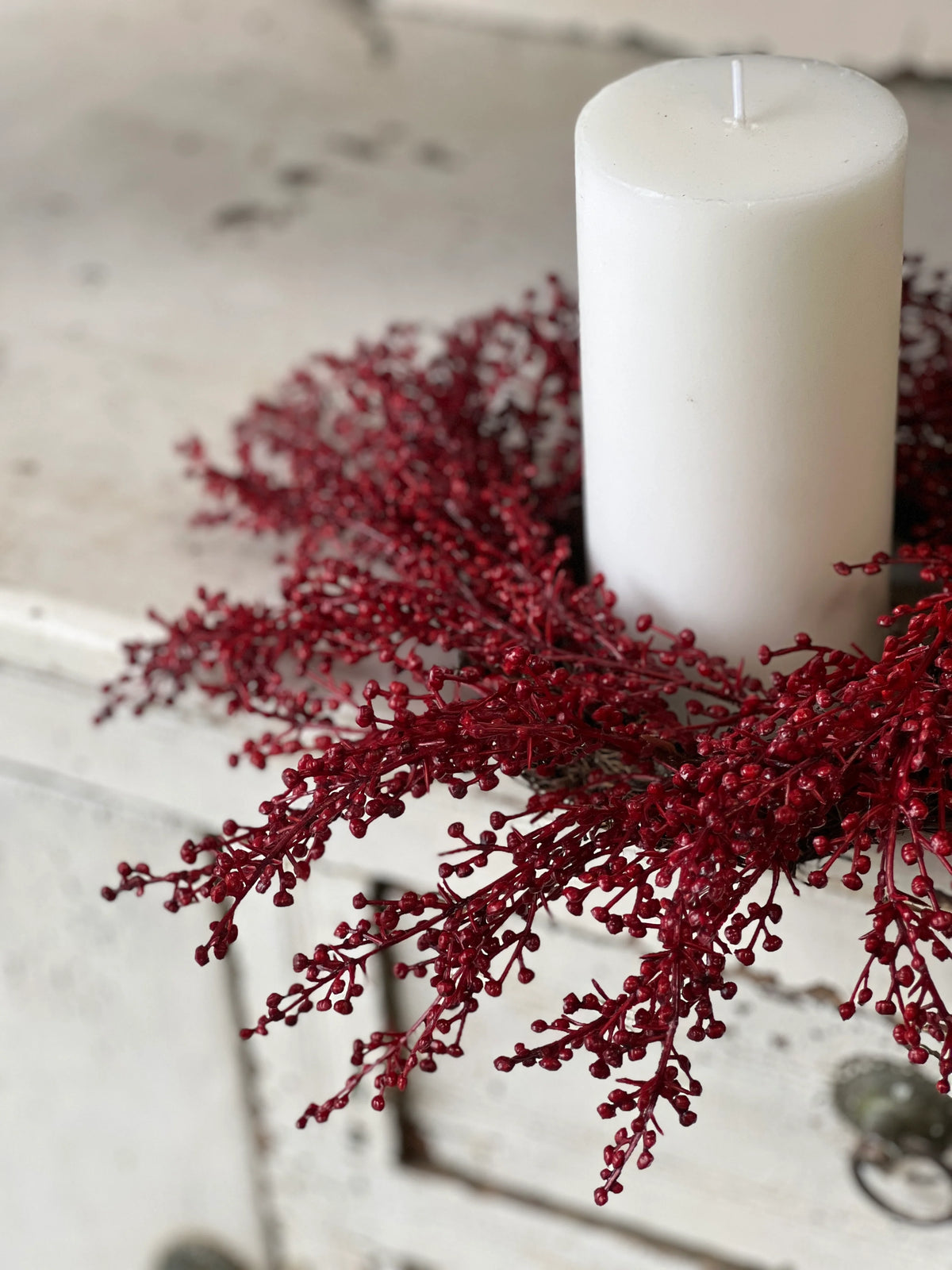 Frivolity Berry Candle Ring