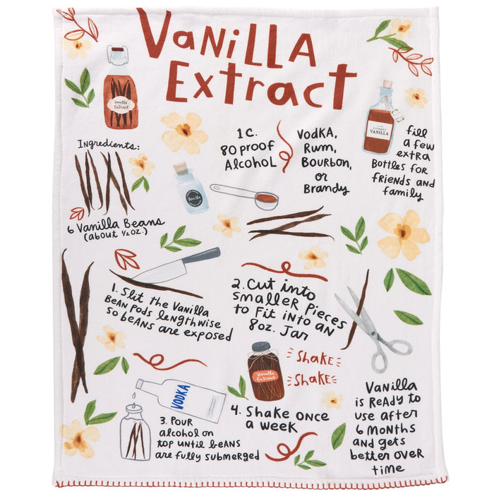 Vanilla Extract Kitchen Towel