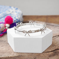 Bow Bangle Bracelet