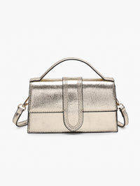 Capri Metallic Satchel