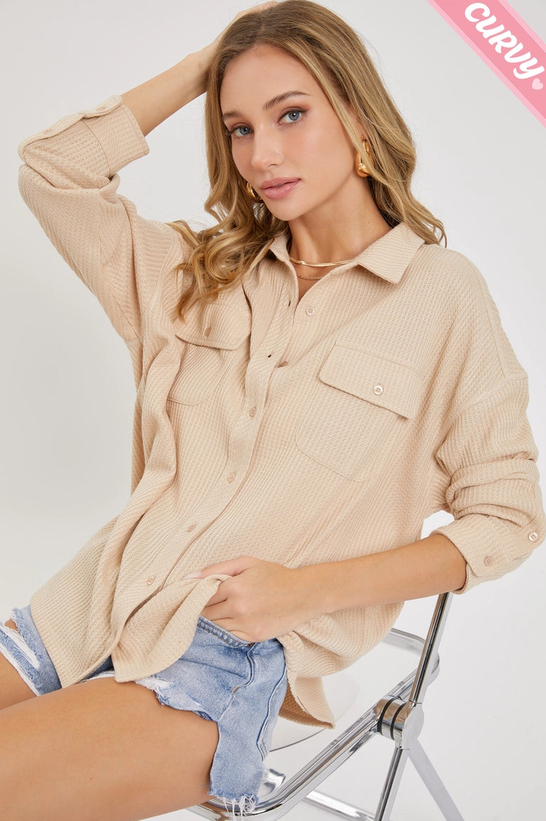 Button Down Oversize Shirt