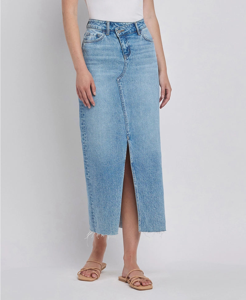 Denim Maxi Skirt