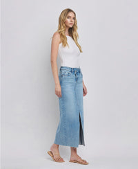 Denim Maxi Skirt