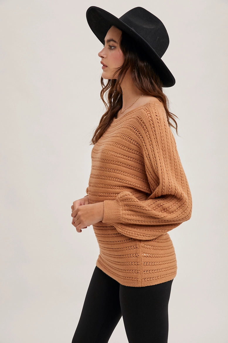 Textured Versatile Pullover