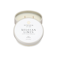 Belgian Linen Petite Candle