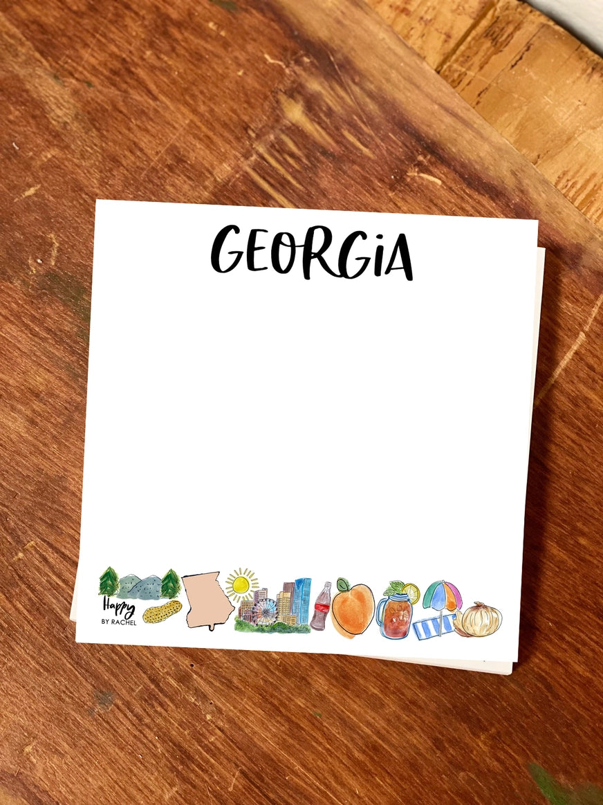 Georgia Chunky Notepad