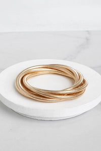 Multi Strand Stretchy Bangle