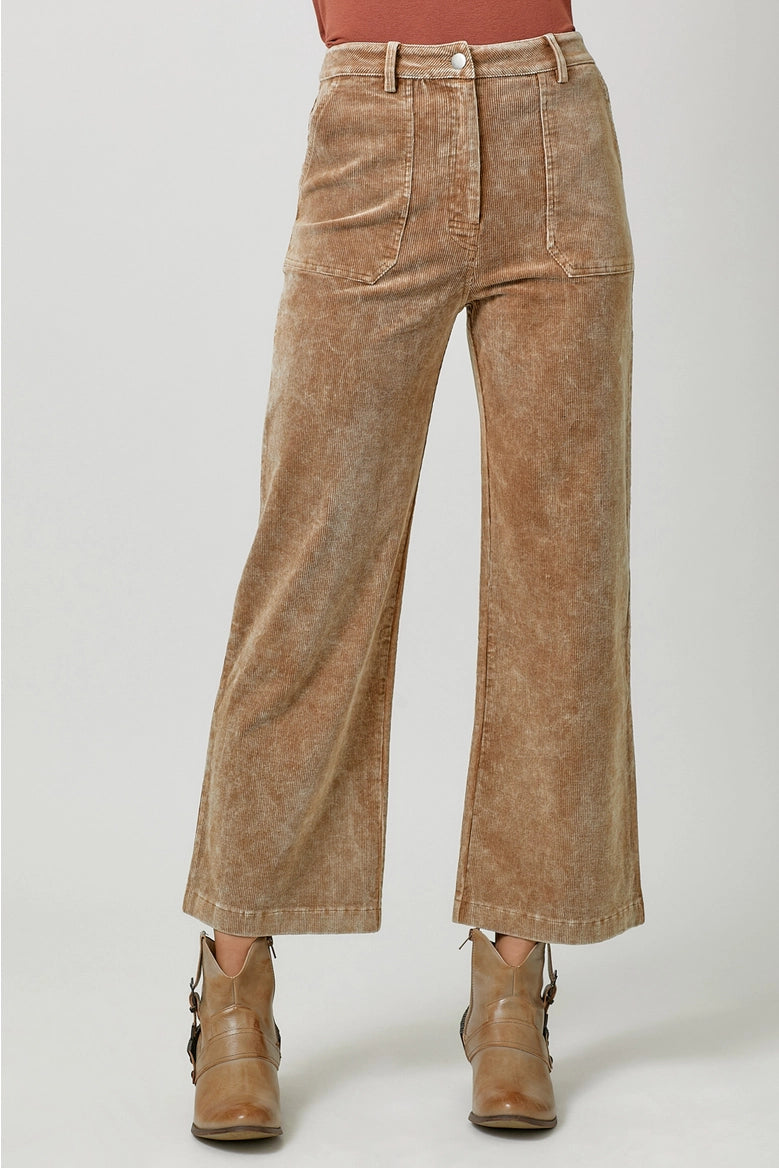 Washed Corduroy Trousers