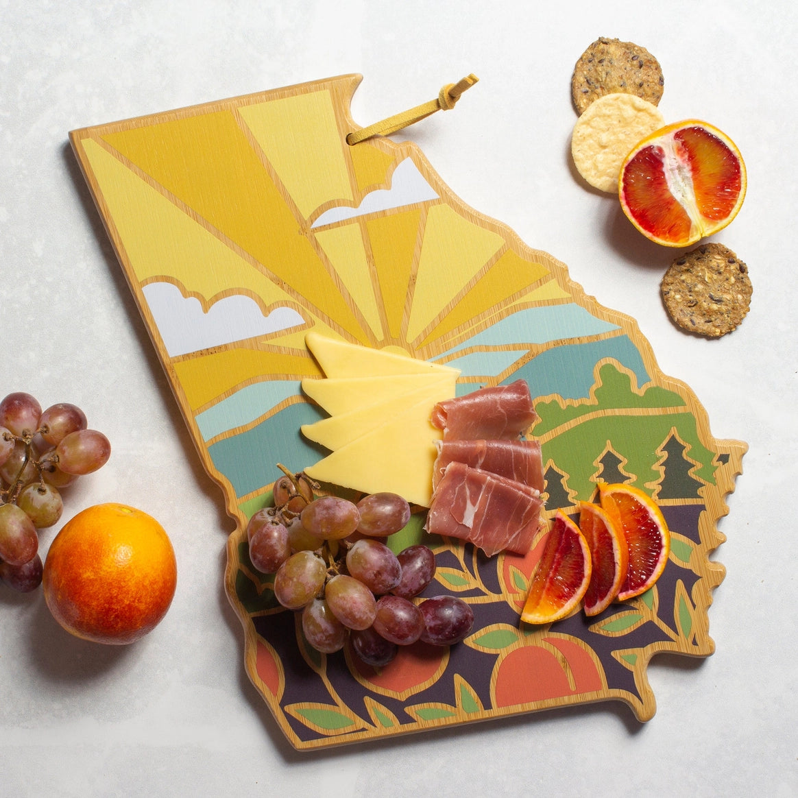 Artwork Georgia Cutting Board