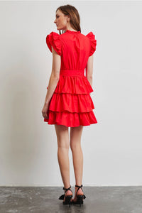 Tiered Ruffle Skirt Dress