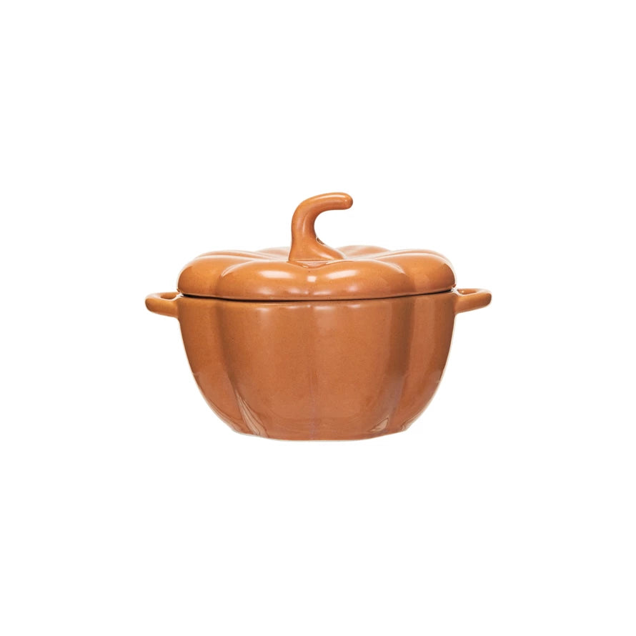 Stoneware Pumpkin Baker