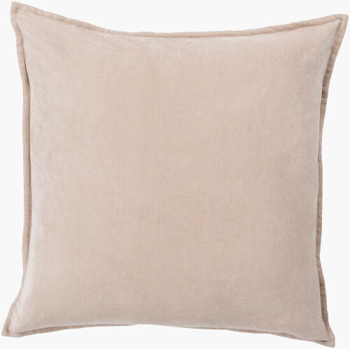 Cotton Velvet Pillow 22x22