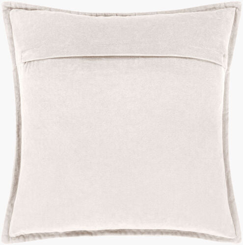 Cotton Velvet Pillow 22x22