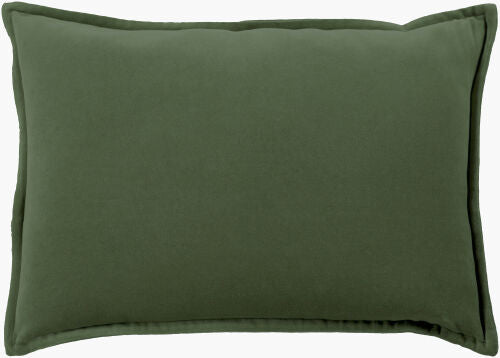 Cotton Velvet Lumbar Pillow 13x19