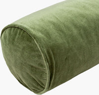 Cotton Velvet Bolster Pillow