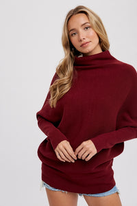 Slouch Neck Dolman Pullover