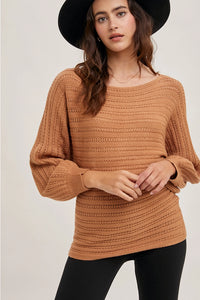 Textured Versatile Pullover