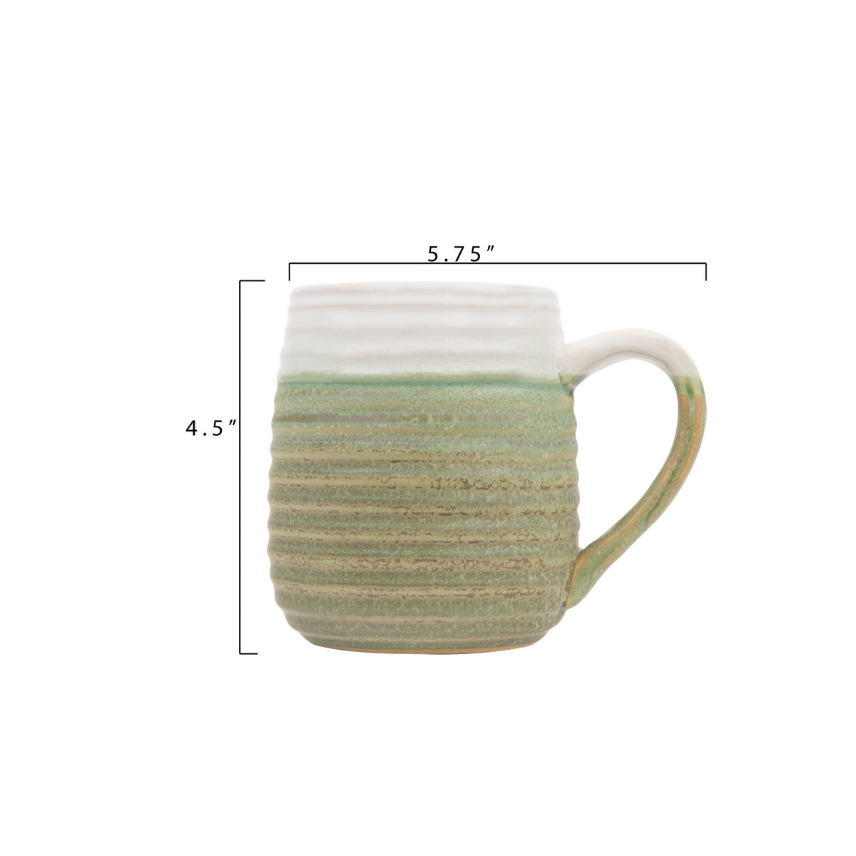 Glazed Stoneware Mug