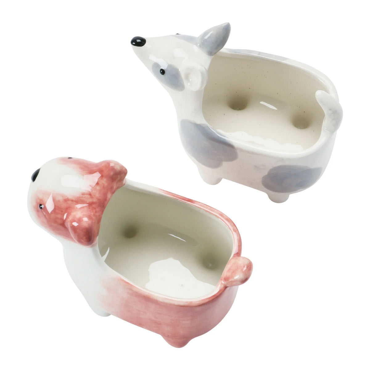 Ceramic Dog Planter