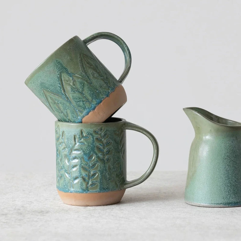 Botanical Stoneware Mug