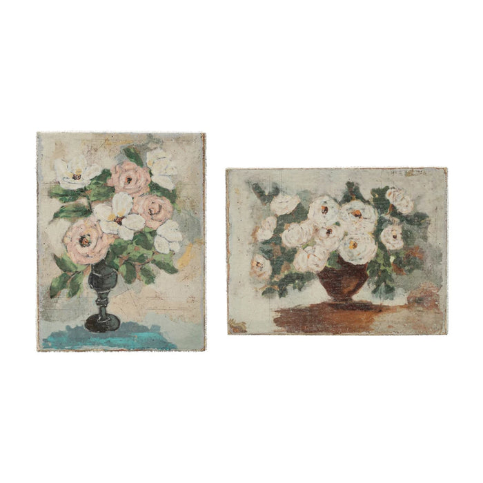 Flowers in Vase Wall Canvas