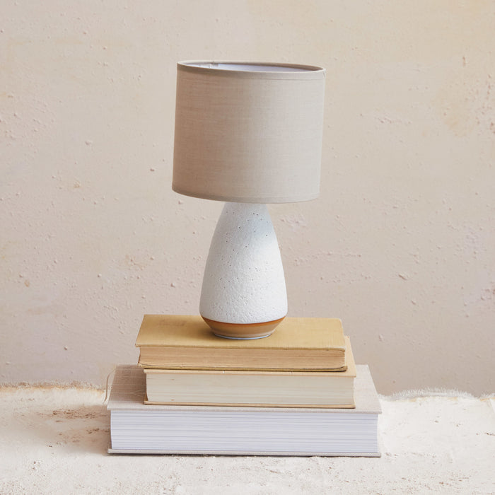 Coarse Stoneware Table Lamp