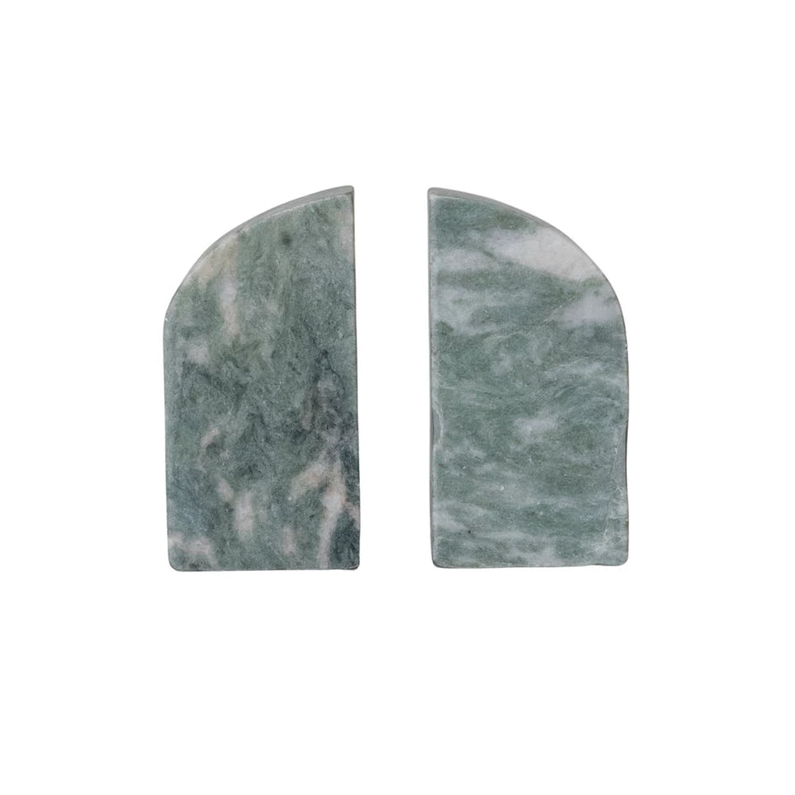 Marble Bookends