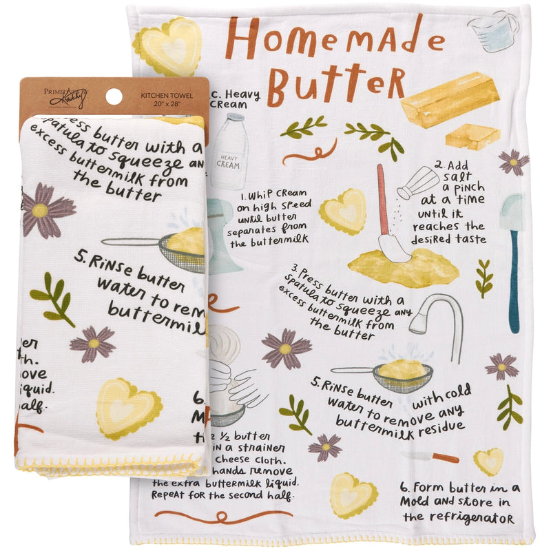 Homemade Butter Kitchen Towel