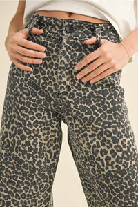 Leopard Print Pants