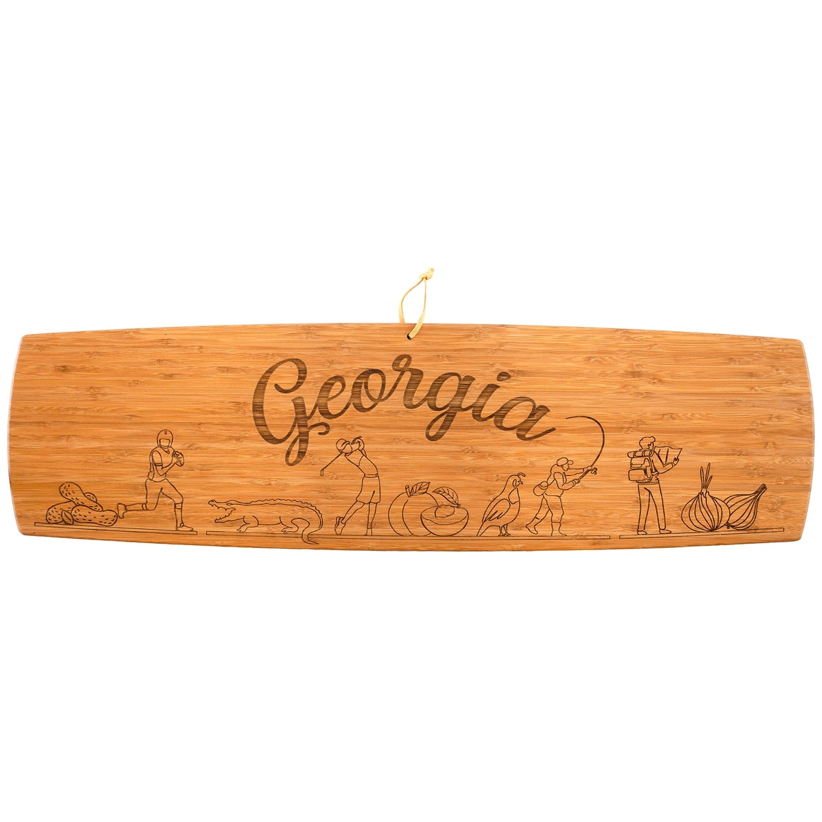 Georgia State Charcuterie Board