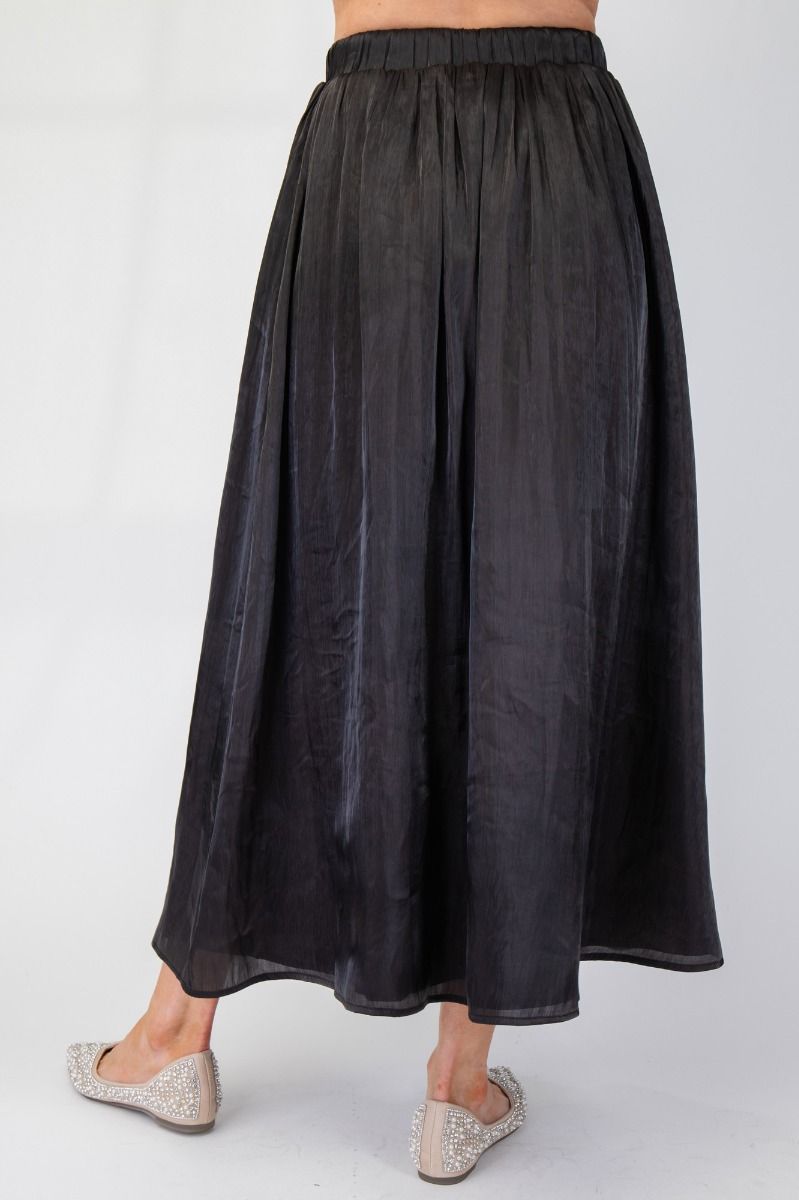 Satin Maxi Skirt