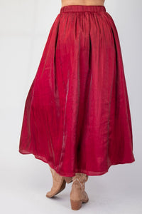 Satin Maxi Skirt