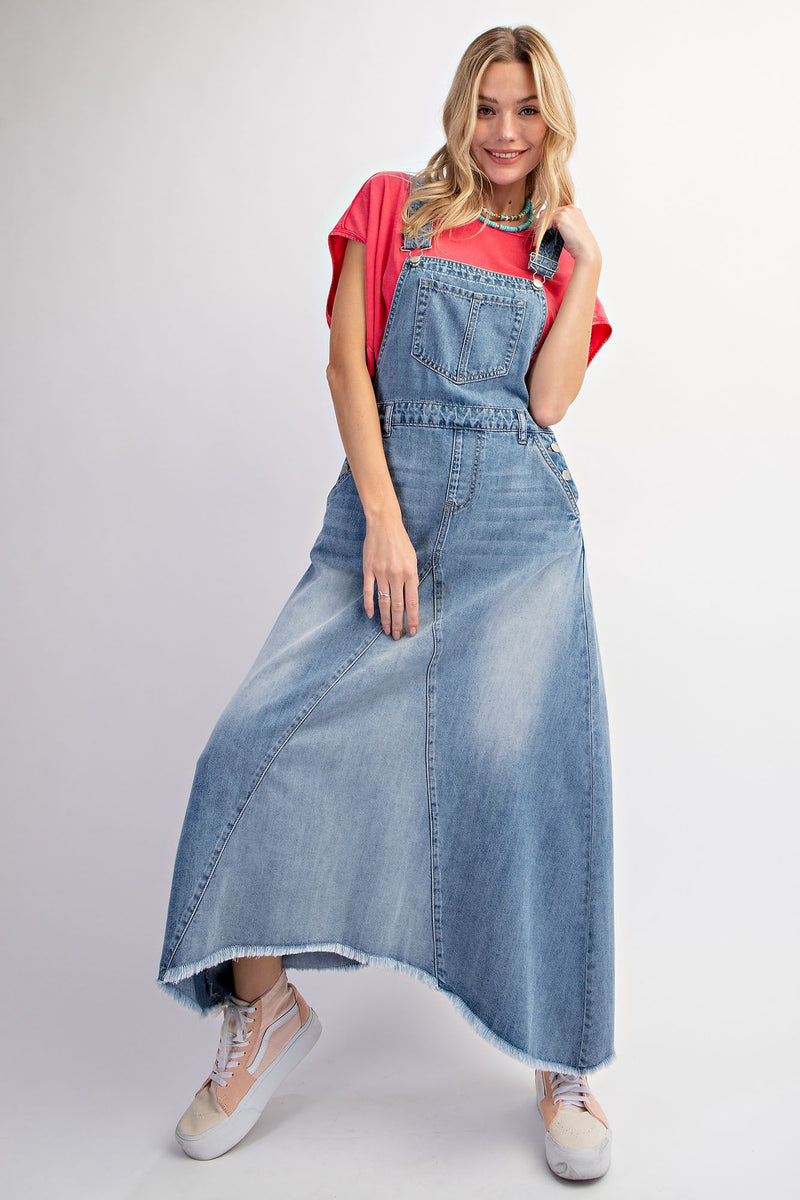 Denim Jumpsuit Dress