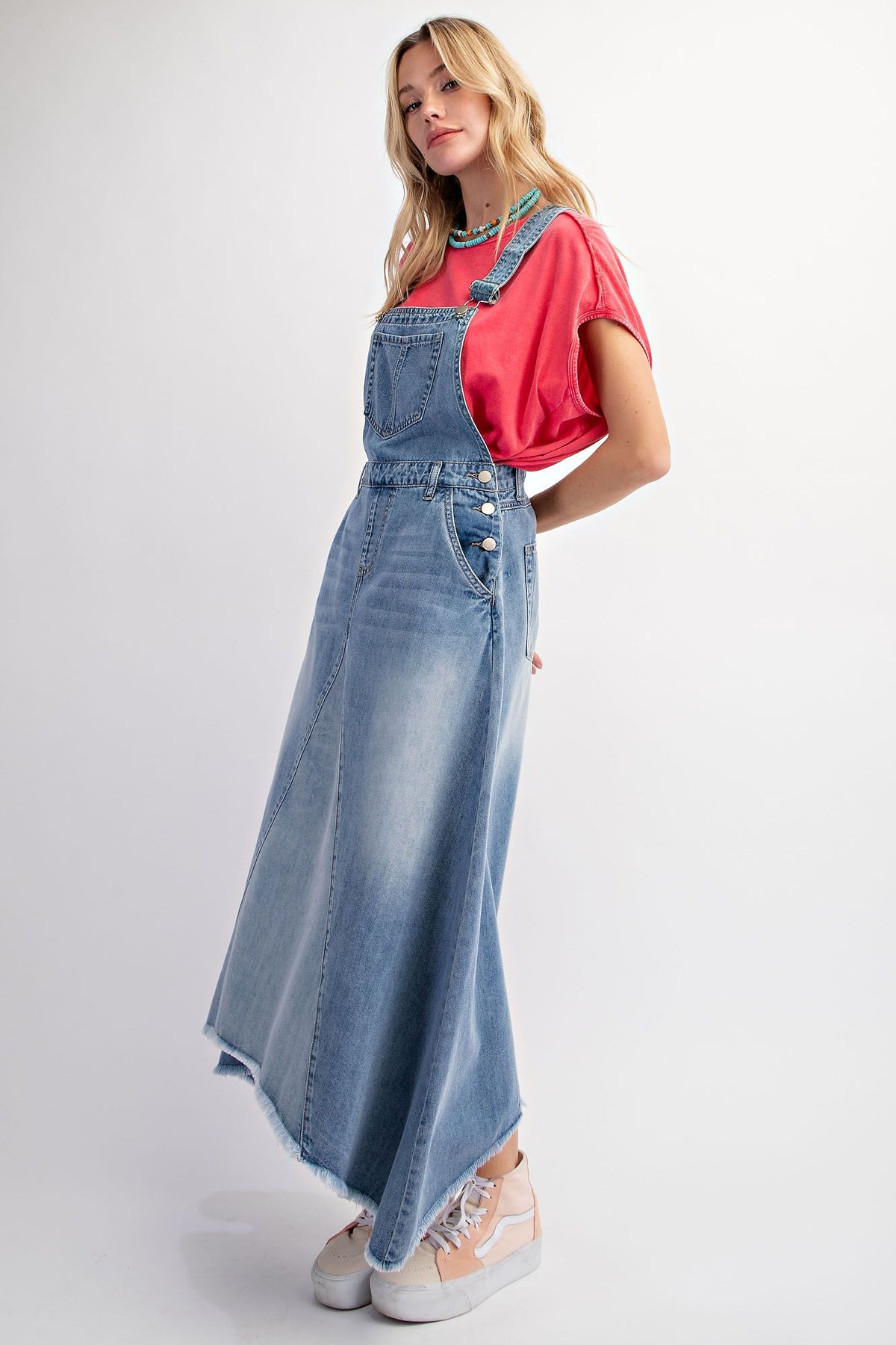 Denim Jumpsuit Dress