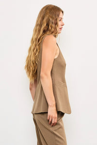 Button Front Vest