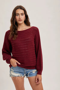 Textured Versatile Pullover