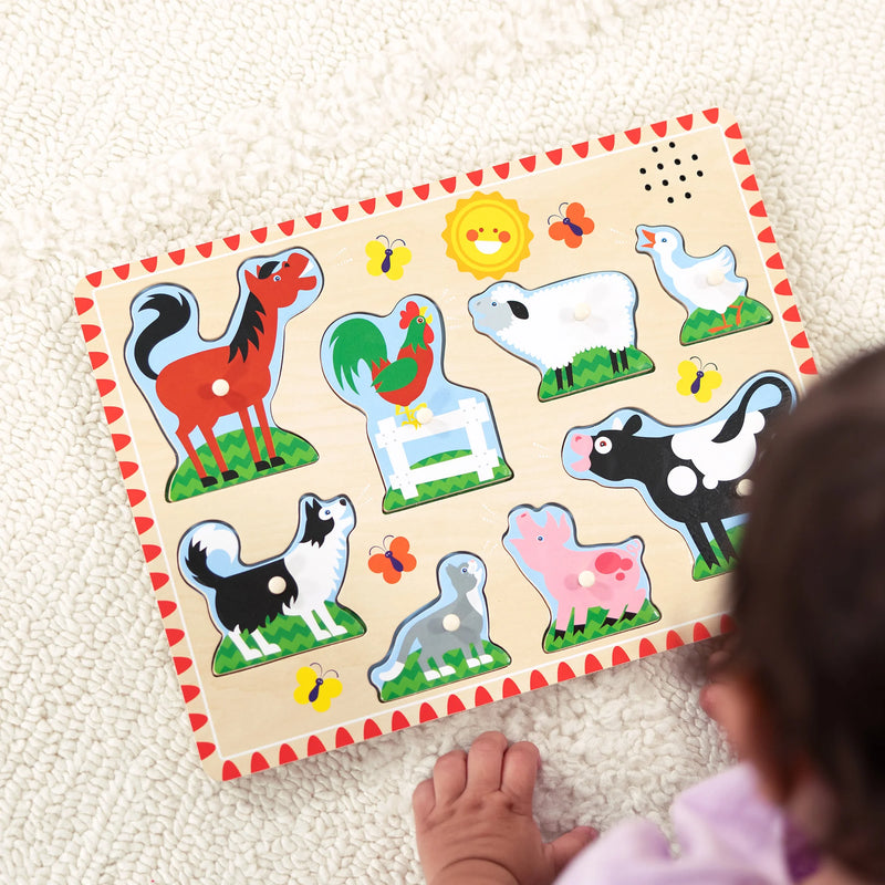 Farm Animals Sound Puzzle