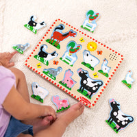 Farm Animals Sound Puzzle