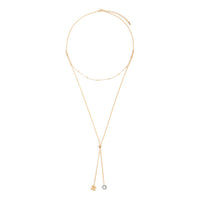 Lariat Charm Necklace