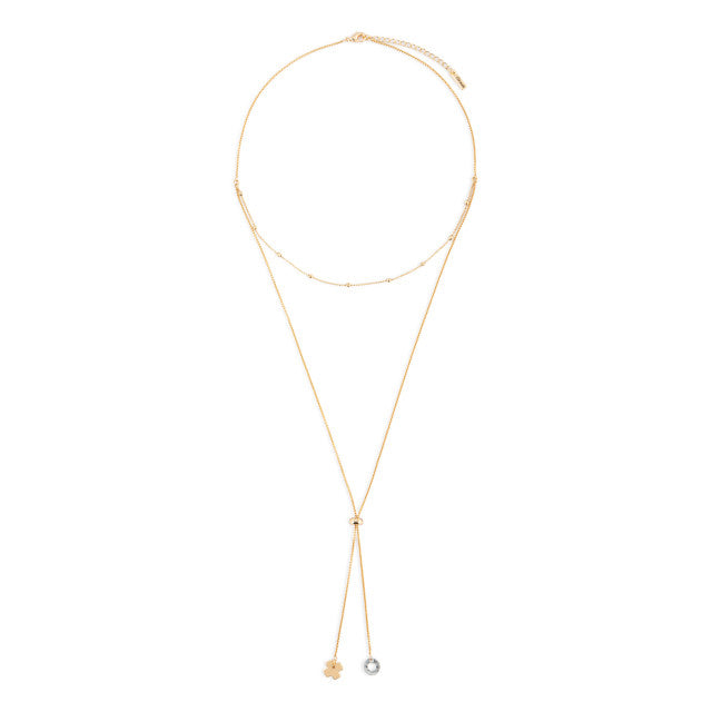 Lariat Charm Necklace