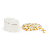 Trinket Box and Rosary